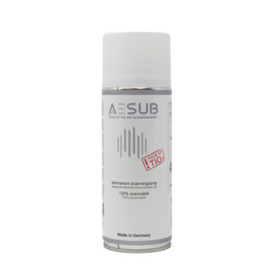 AESUB White - 13.5 fl. oz. (400 ml) Aerosol Can - 3D Scanning Spray