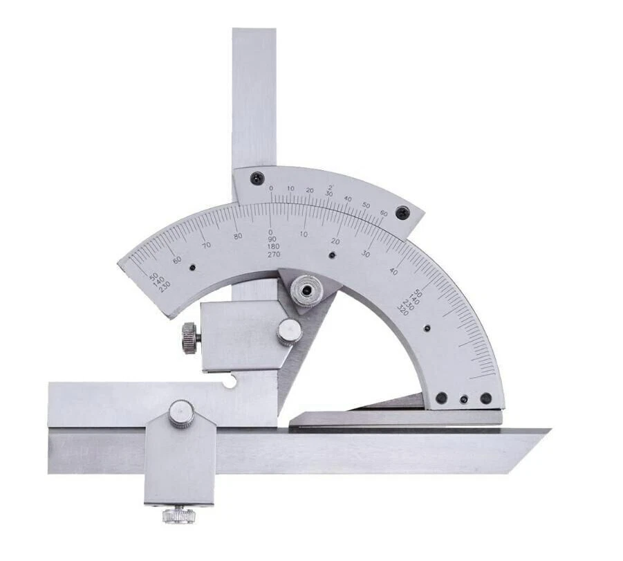 Universal Bevel Protractor Vernier Mitutoyo Machinist Angle Finder Pro Mechanic