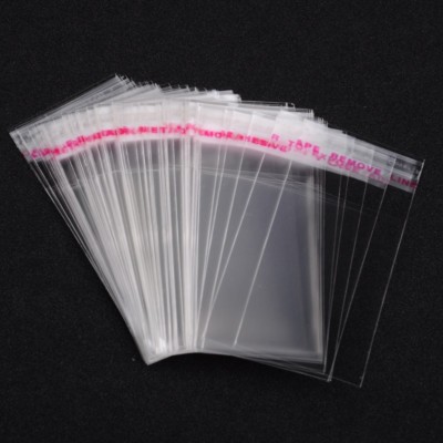 200 Sachets Plastiques Transparents Auto-adhésifs 9x6 Cm – Idéal Pour Bijoux Et Petits Objets