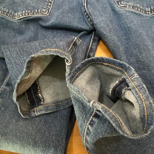Levi's 512 Blue Straight Zipped Denim Jeans Men's W31 L32(See Description) - Picture 9 of 9