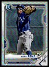 2021 Bowman Draft Chrome Refractor #BDC-178 Erick Pena