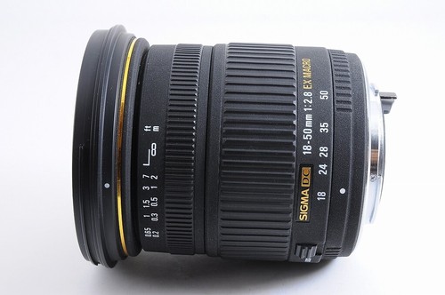【EXC】SIGAM DC 18-50mm F/2.8 EX MACRO Zoom Lens For PENTAX K Mount +Hood JP #4957 - Picture 7 of 12