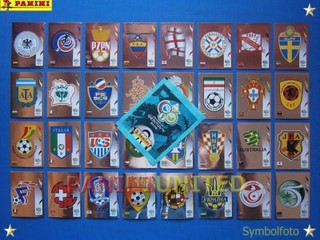 Panini★WM 2006 WC 06 World Cup★ Komplett Satz Wappen ungeklebt mint condition