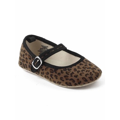 leopard mary jane flats