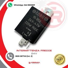 Relè intermittenza Frecce Universale Fiat Autocarro Adattabile OM 40 50 24V 47W