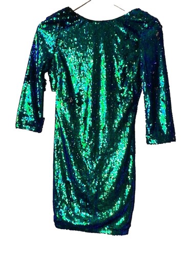 warehouse green sequin dress Women's Chlorys Ball Gown Illusion Neck Mesh Taffeta Maxi Dress XS/XS/S/M/L/XL/Customize Pastel Green MEAN BLVD Pastel Green / XS main image 1