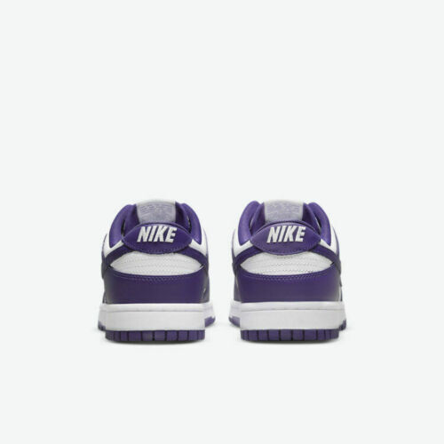 NEW Nike Dunk Low Retro Men's Size 8 White/Court Purple