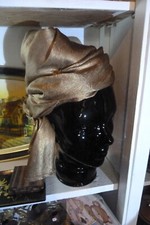 BEAUTY TRAINING MANNEQUIN HEAD WIG BLACK HAIR SALON PRACTICE MODEL GOOD QUALITY