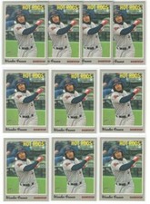 x10 WANDER FRANCO 2019 Topps Heritage #1 Baseball Rookie Card RC lot/set Rays!!!