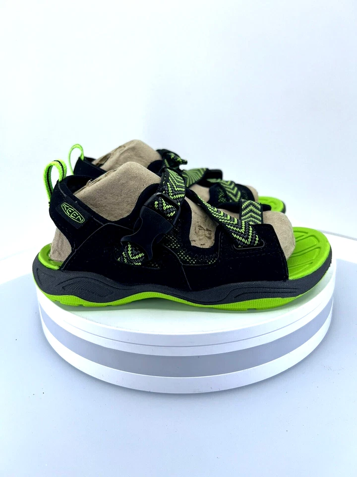 KEEN Toddler  Size 13 Rock Iguana Black Green Water & Hiking Shoes Sandals - Image 3 of 4