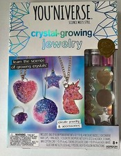 NEW Youniverse Multi-Color Crystal-Growing Jewelry Making Activity Kit - Fun 
