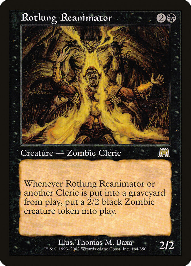 FOIL Rotlung Reanimator | MtG Magic Onslaught | English | Lightly Played (LP)