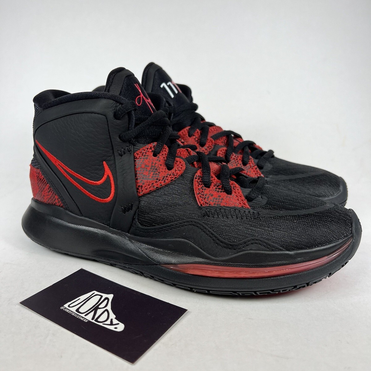 Nike Kyrie Infinity 'Bred' Black Red CZ0204-004 Basketball Men Sz