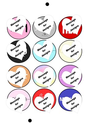 Essbare Cupcake-Topper, Zuckerguss-Blatt VOLLSTÄNDIGES SET. Perfekt für einen Taylor Eras Fan