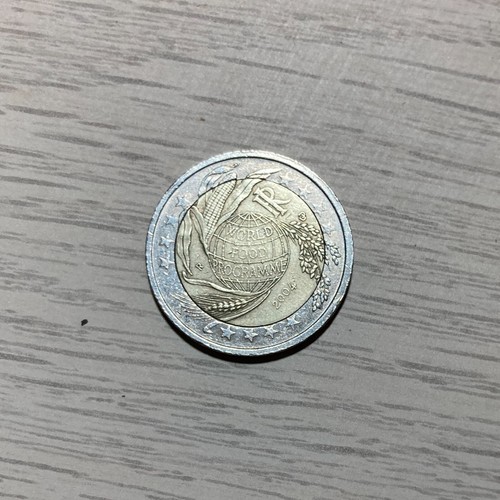 Moneta 2 Euro Rara world food programme 2004 | eBay