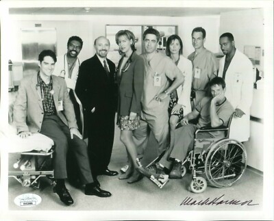 Mark Harmon NCIS Star St. Elsewhere Rare Signed Autograph Photo JSA