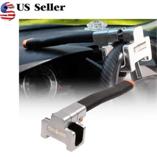 Universal Alloy Vehicle Car Steering Wheel Anti Theft Security Lock w/ 2 Keys US