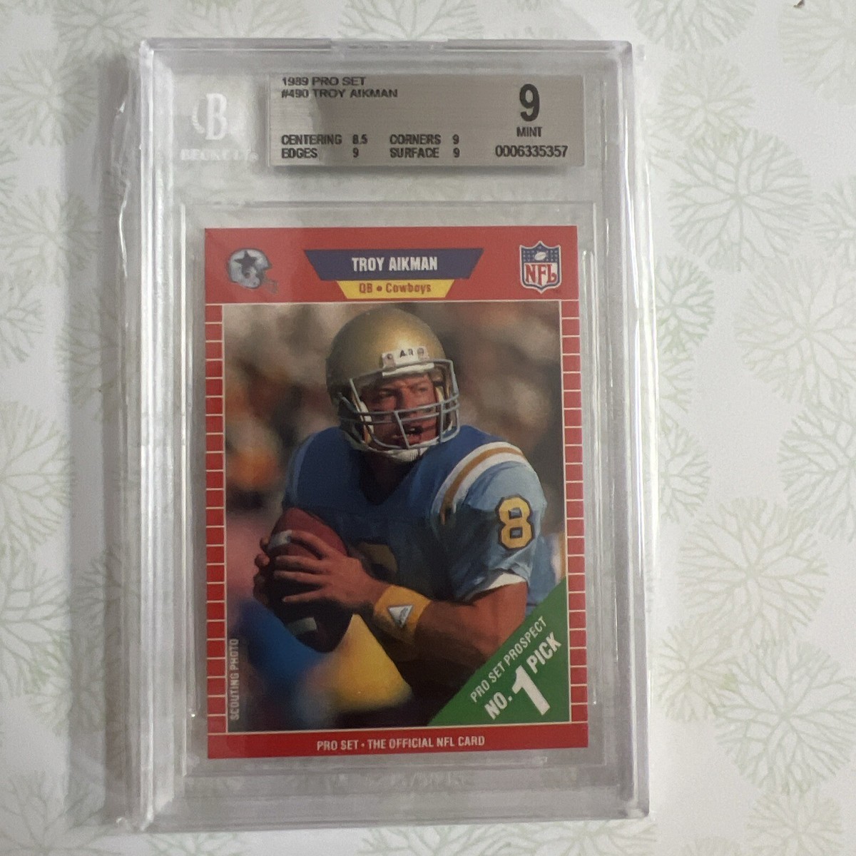 TROY AIKMAN ROOKIE bgs9.5 【公式通販】