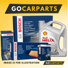 FOR Audi Q3 2.0-TDI 11-18 FULL BOSCH SERVICE KIT SHELL 5W-30 5L