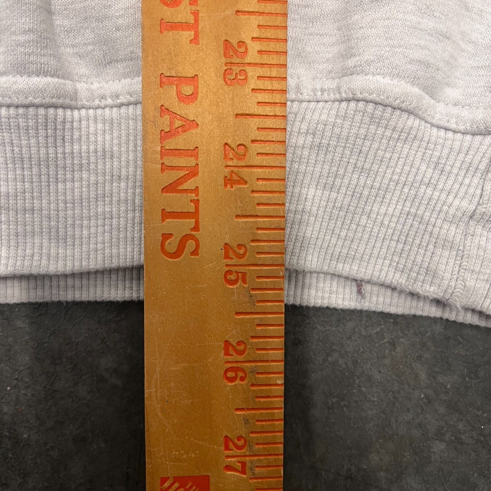 Taglia M Felpa con cappuccio VINTAGE FILA uomo grigia foderata in pile con cappuccio logo scritto