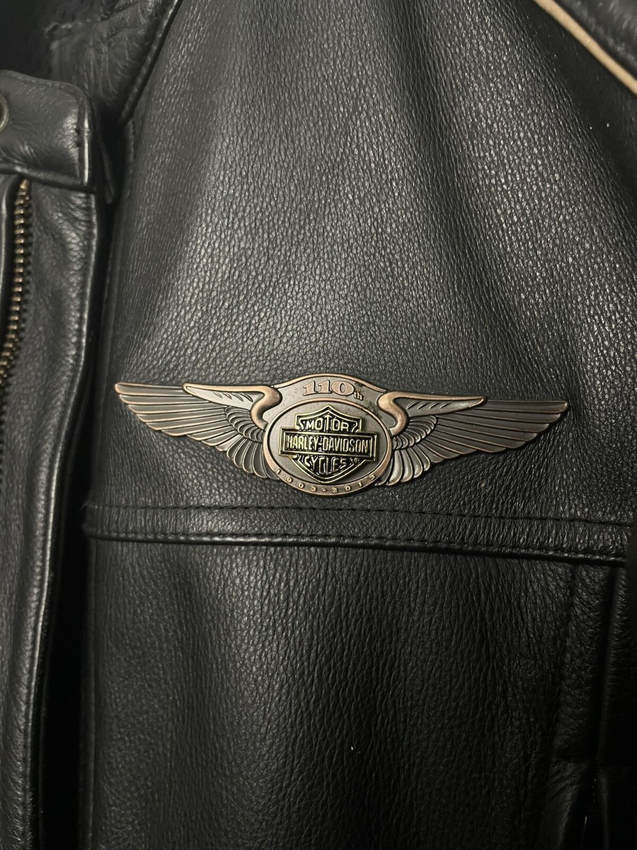 harley davidson 110th anniversary leather jacket | eBay