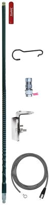 FireStik FG4648-B Four foot No-ground plane CB antenna kit (Black)