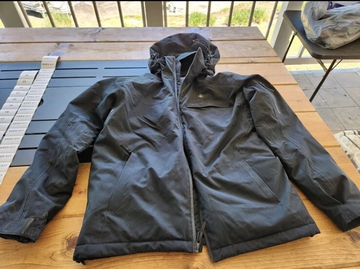 Antarctica Gear Heated Mens Jacket Size Small Long Sleeve Zip Hood Winter Jacket