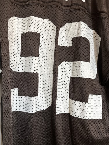 Reebok Courtney Brown Jersey Cleveland Browns #92 Large NFL Equipment On Field - Picture 13 of 15