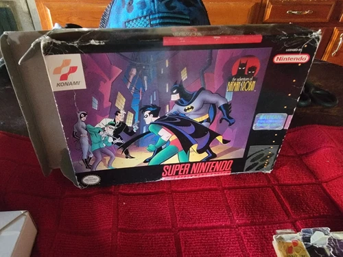 Batman And Robin Snes Cib
