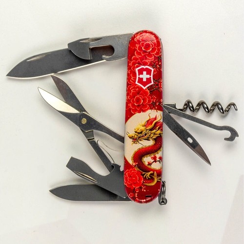Victorinox Climber Swiss Army Knife Zodiac Chinese Red Dragon Special Edition - Picture 2 of 8