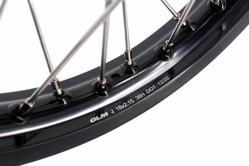 KKE 21/18 CNC Wheels For Yamaha YZ125 YZ250 1999-2016 YZ250F YZ450F 03-15 Rims - Picture 11 of 12