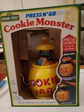 Sesame Street Press N' Go Cookie Monster 1988