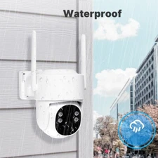 Outdoor Security Camera 2K HD Solar Cloud IP Waterproof Night Vision 2.4 Ghz
