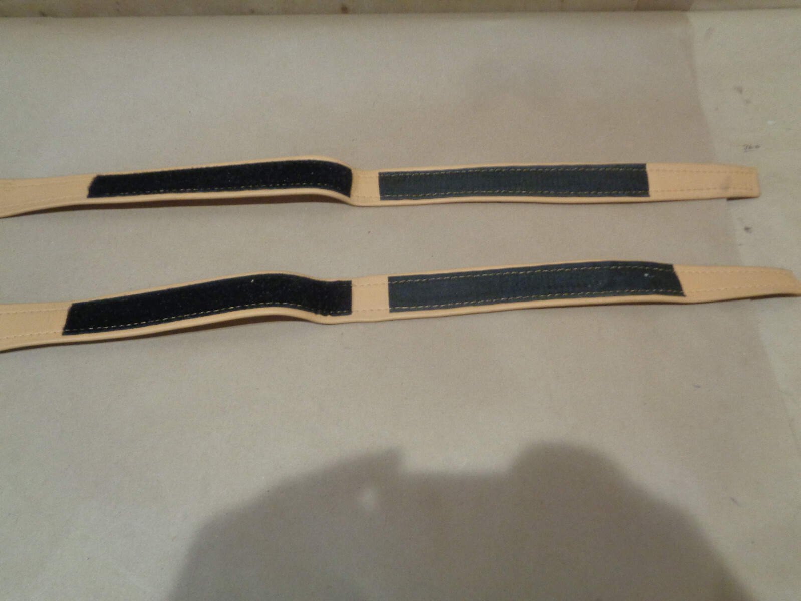 Ferrari Testarossa - Luggage Belt Fixing- Set Of Two- Tan- P/N 61518000