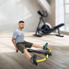 3 Gear Adjustable Abdominal Exercise Machine W/ dual silent bearings Home Gyms