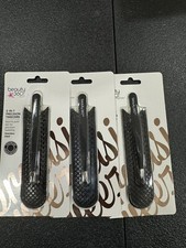 3X New Beauty 360 Salon 2 In 1 Precision Tweezers Slant  Point Stainless Steel