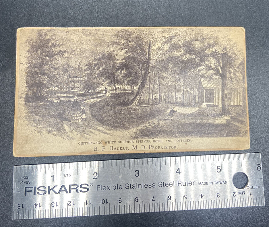 White Sulphur Spring Hotel and Cottages, Chittenango, New York B.P