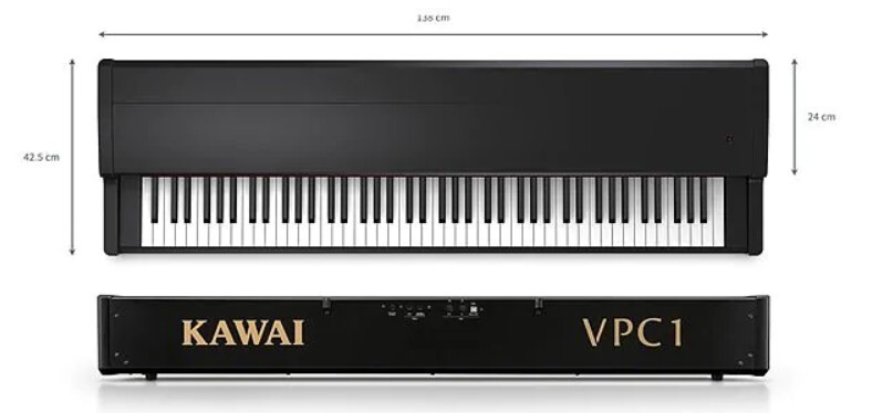 KAWAI VPC1 3ペダル付き 黒 Kawai VPC1 Virtual Piano Controller KEY ESSENTIALS BUNDLE