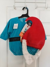 Hyde And Eek Infants Gnome Halloween Costume W/Hat Beard Size 6-12 Mos.