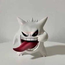 Pokemon Anime Figures Gengar 9cm Action Figure Transparent Gengar PVC Model.