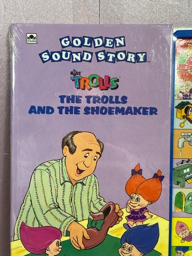 The Trolls and the Shoemaker Golden Sight N Sound Story Book 1992 Works New - Picture 2 of 15