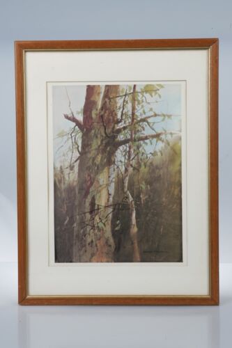 Vintage Gerhard C.F. Miller Tree Door County WI gerahmter Druck 17x13 RAR - Bild 2 von 5