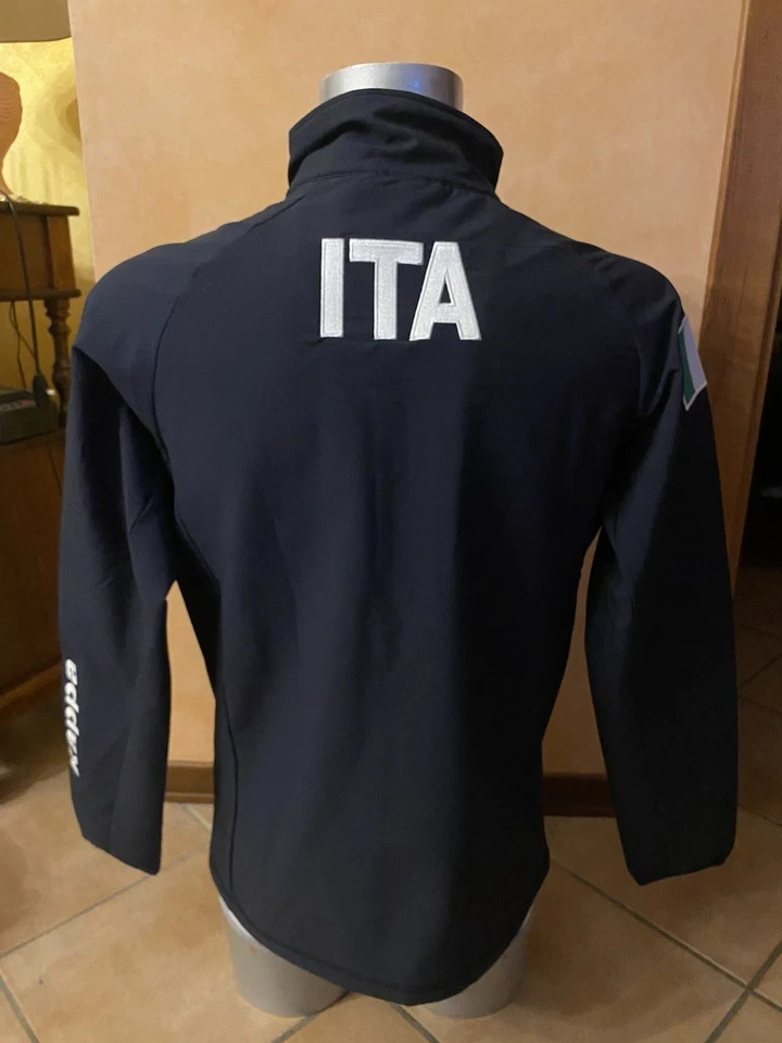 WINDSTOPPER tg L KAPPA FISI NAZIONALE SCI ITALIANA NUOVO AUDI FALCONERI foto 4