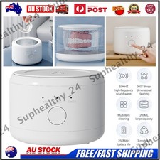 Ultrasonic Retainer Cleaner Invisalign UV-Dental Pod Denture Aligner Mouth Guard