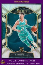 2020-21 Panini Select SILVER Prizm Rookie #63 LaMelo Ball RC