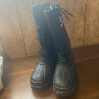 Kamik Men s insulated waterproof Black Snow Winter Boots, Size 13 M
