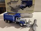 First Gear  Brockway Huskie 200 Series Dump Truck & Snow Plow 1:34 Diecast w/box