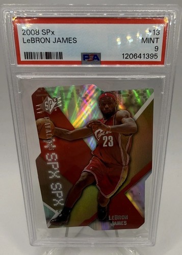 2008-09 SPx #13 LeBron James PSA 9 Cleveland Cavaliers