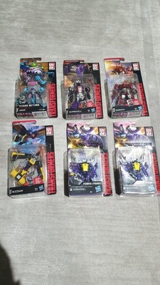 Transformers Buzzsaw Bombshell  Gnaw  Warpath Skrapnel  Neu Versiegelt  6 Stück!