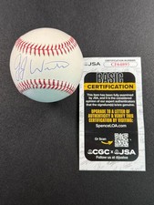JJ WETHERHOLT SIGNED RAWLINGS MLB BASEBALL W/ JSA COA CERT AUTO CARDINALS 4895